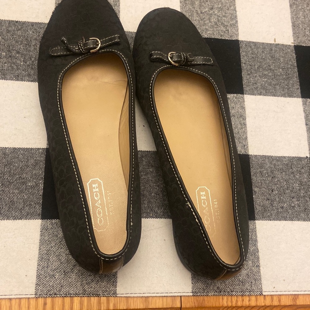 Coach slip ons